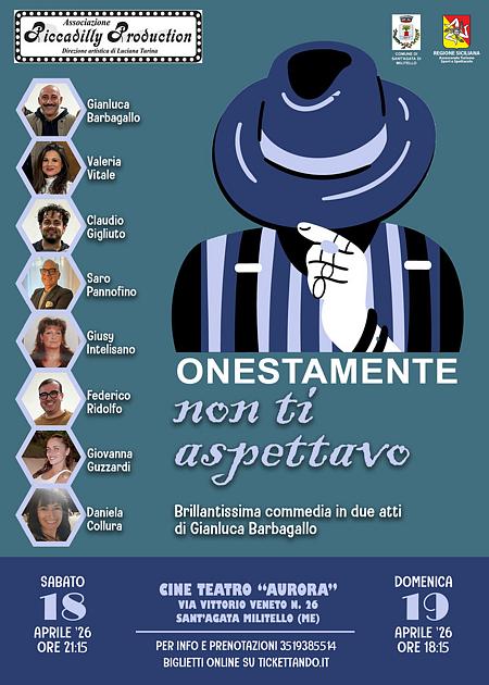 Onestamente non ti aspettavo