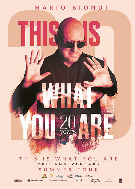 MARIO BIONDI in This Is What You Are 20 years - Barbablù Fest VI ed.