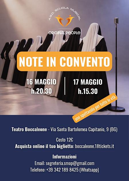 Note in Convento - una storia non proprio comune-
