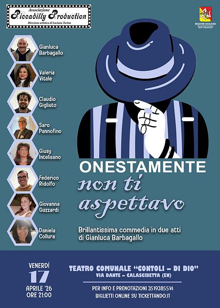 Onestamente non ti aspettavo