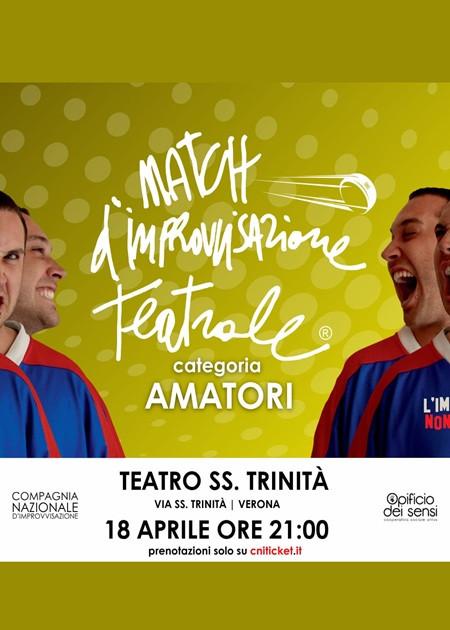 Match di Improvvisazione Teatrale ®️ Cat.Amatori