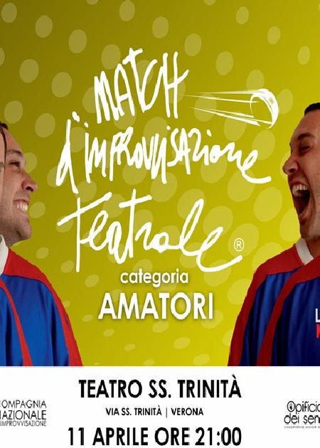 Match di Improvvisazione Teatrale ®️ Cat.Amatori