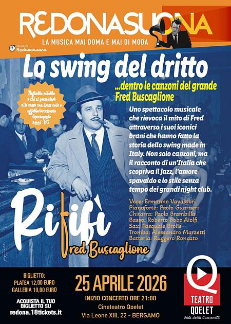 LO SWING DEL DRITTO - REDONA SUONA