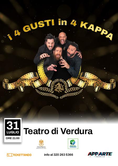 I 4 GUSTI IN 4 KAPPA