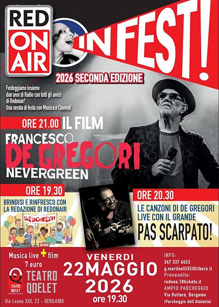 FRANCESCO DE GREGORI. NEVERGREEN