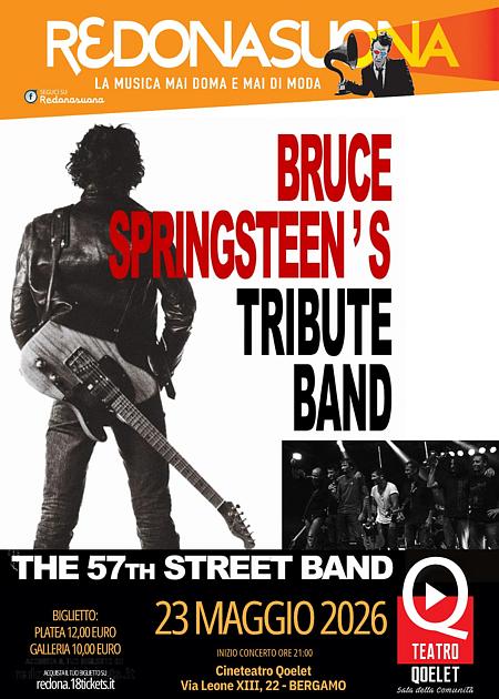 BRUCE SPRINGSTEEN'S TRIBUTE BAND - REDONA SUONA