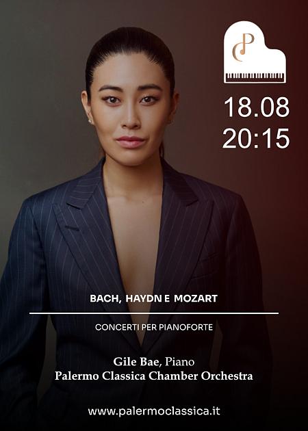 Bach, haydn e Mozart, Concerti per pianoforte - Palermo classica