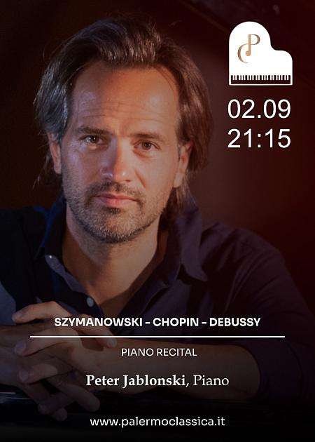 Szymanowski · Chopin · Debussy, Piano Recital - Palermo Classica