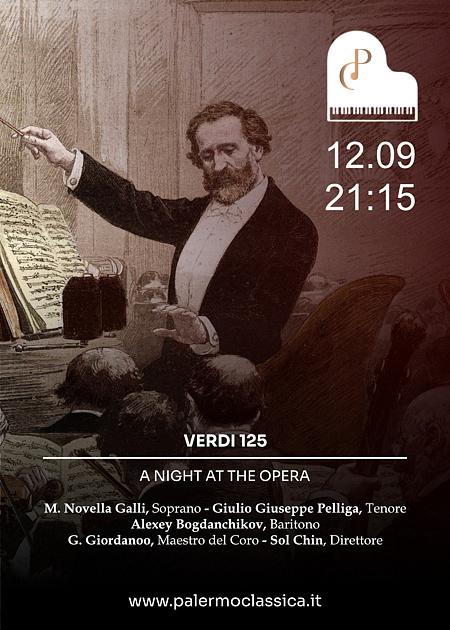 Verdi 125, A night at the opera - Palermo Classica