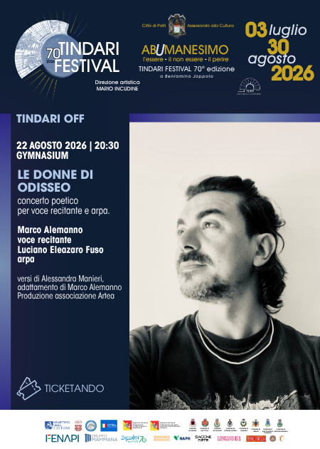 Tindari Fest 2026 :LE donne di Odisseo