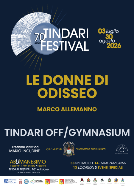 Tindari Fest 2026 :LE donne di Odisseo