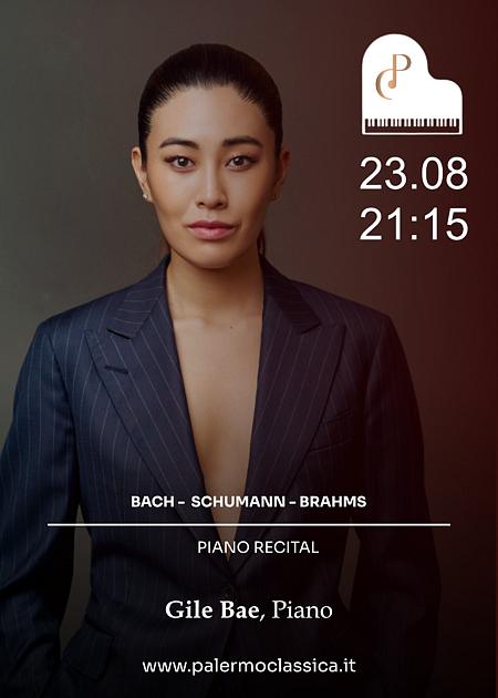Bach · Schumann · Brahms, Piano Recital - Palermo Classica
