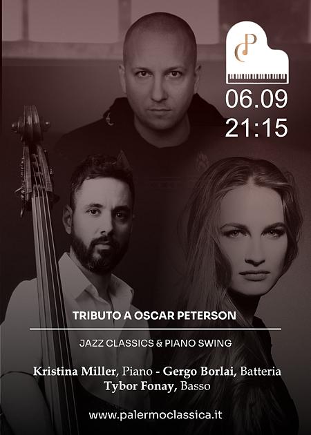 Tributo a Oscar Peterson, Jazz Classics & Piano Swin - Palermo Classica