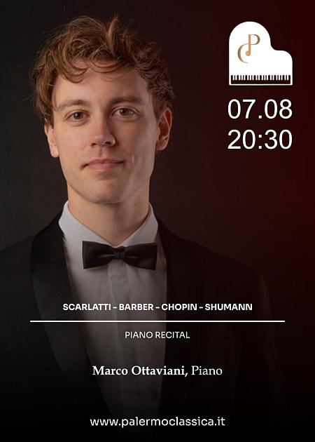 Prometheus Concert Series, Marco Ottaviani Piano Recital - Palermo Classica