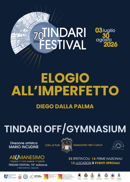 Tindari Fest 2026 : ELOGIO ALL’IMPERFETTO