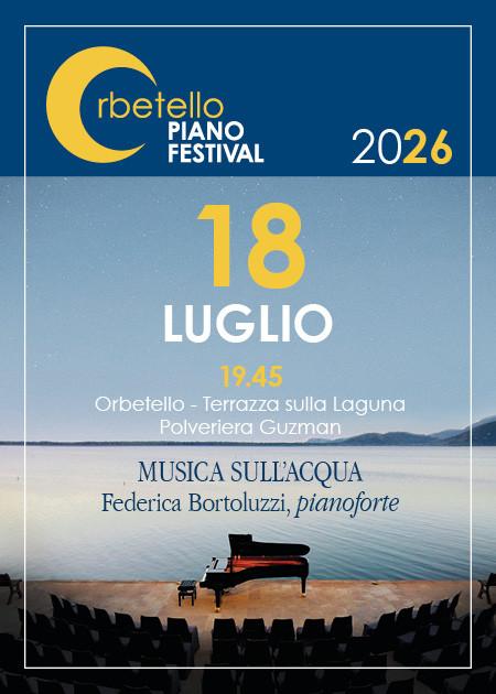 “Musica sull’acqua” Federica Bortoluzzi, pianoforte 