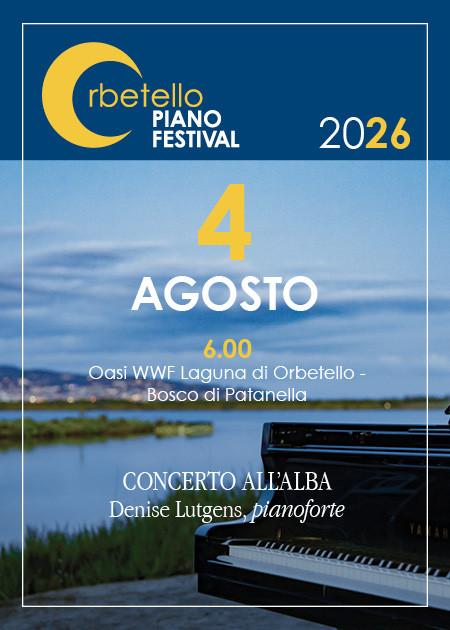 “Concerto all’alba”  Denise Lutgens  pianoforte