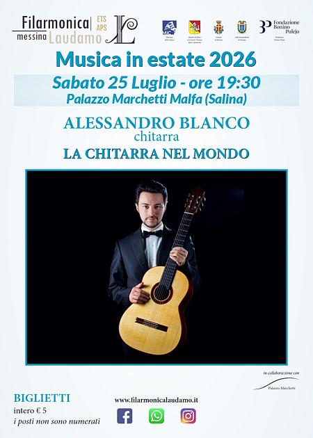 ALESSANDRO BLANCO chitarra