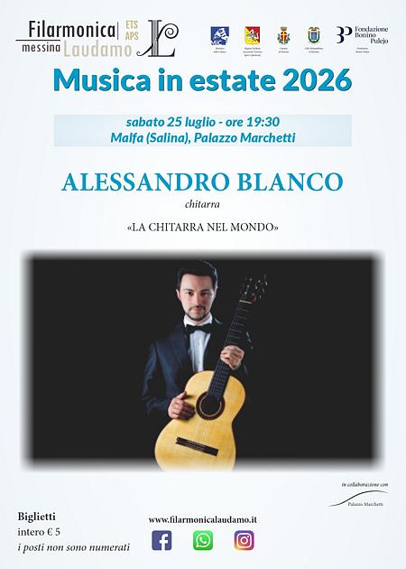ALESSANDRO BLANCO chitarra