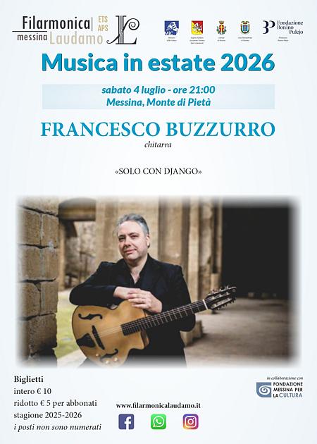 FRANCESCO BUZZURRO chitarra