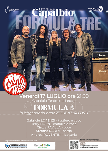 17 LUGLIO - FORMULA 3 IN CONCERTO