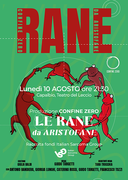 10 AGOSTO - LE RANE DI ARISTOFANE - CONFINE ZERO