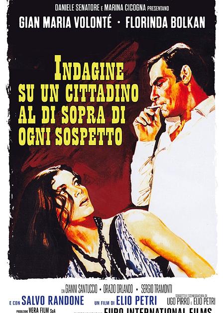 INDAGINE SU UN CITTADINO AL DI SOPRA DI OGNI SOSPETTO (RIED.)