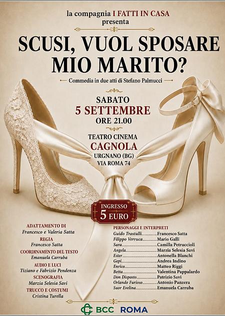 scusi, vuol sposare mio marito?