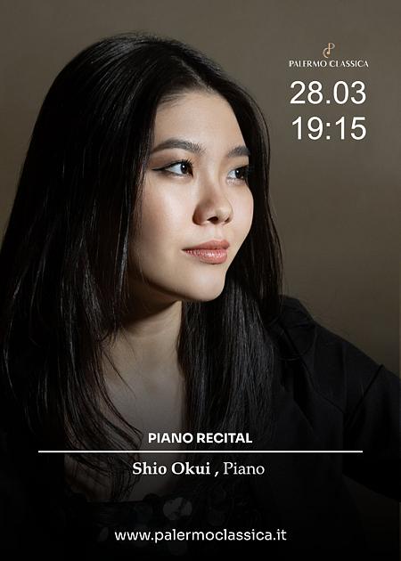 Shio Okui, Piano Recital - Palermo Classica Winter Season
