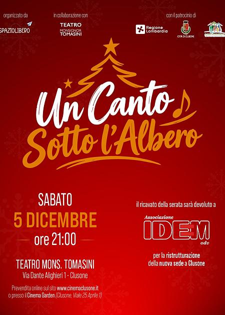 UN CANTO SOTTO L'ALBERO