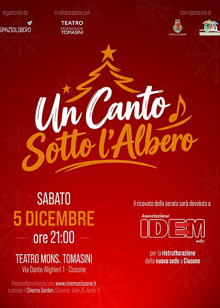 UN CANTO SOTTO L'ALBERO
