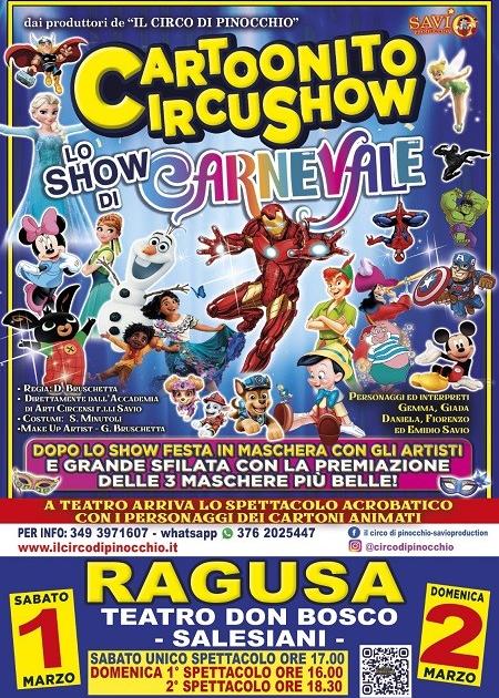 Cartoonito circus show 