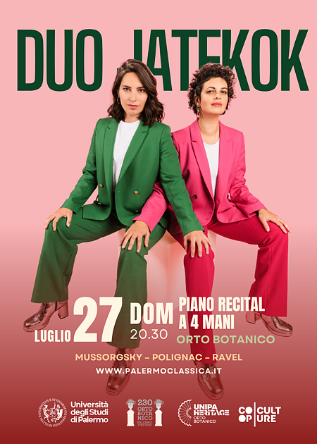 Palermo Classica - Piano Recital a quattro mani Duo Jatekok
