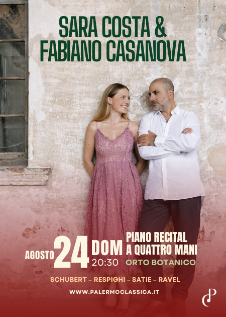 Palermo Classica - Piano Recital Sara Costa / Fabiano Casanova
