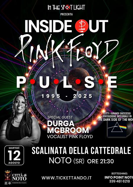 INSIDE OUT PINK FLOYD E DURGA MCBROOM - PULSE 30°  ANNIVERSARIO
