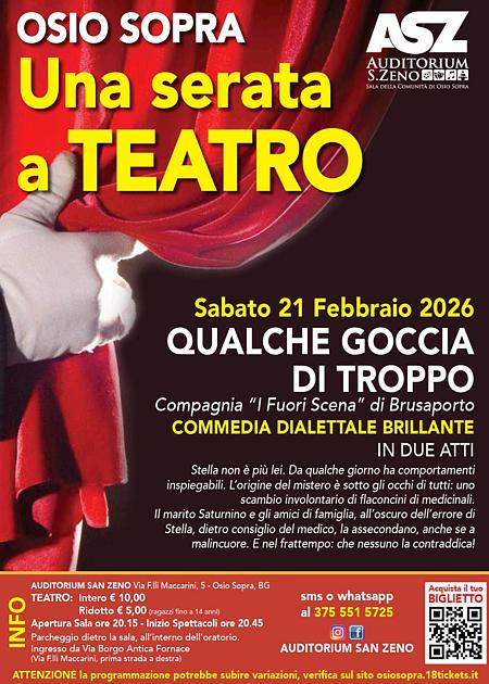 QUALCHE GOCCIA DI TROPPO