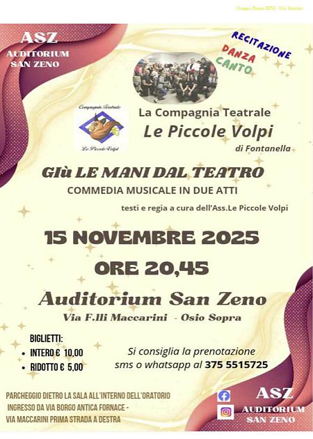 GIù LE MANI DAL TEATRO