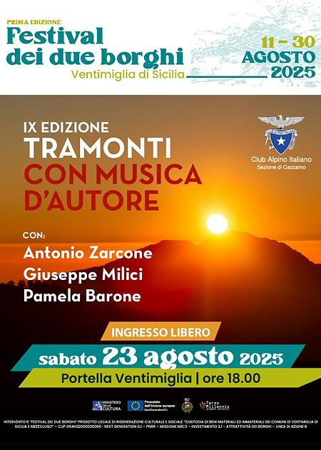 Tramonti con musica d'autore IX Ed - Festival dei due Borghi