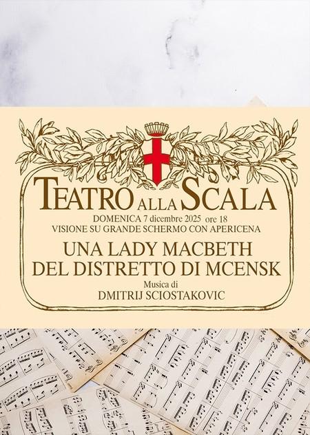 LADY MACHBETH diretta con il teatro alla Scala
