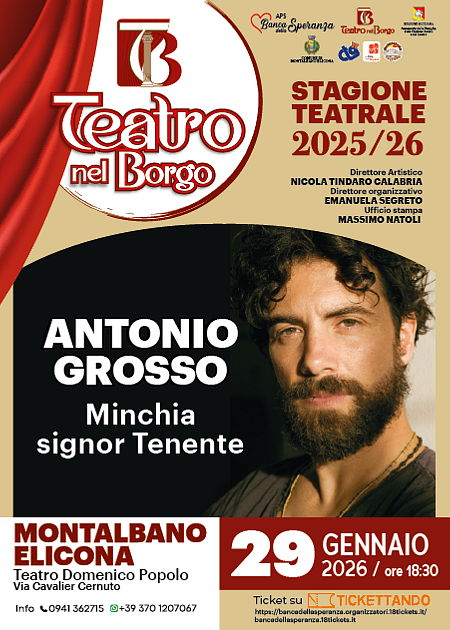 MINCHIA SIGNOR TENENTE - Antonio Grosso