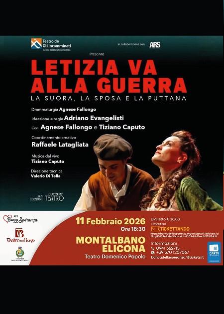 LETIZIA VA ALLA GUERRA - Agnese Fallongo - Tiziano Caputo