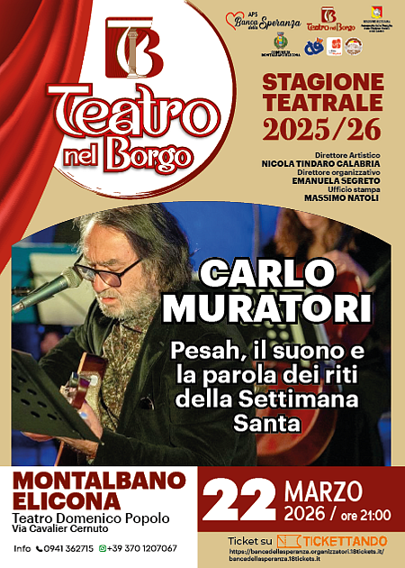 PESAH, IL SUONO E LA PAROLA DEI RITI DELLA SETTIMANA SANTA - Carlo Muratori