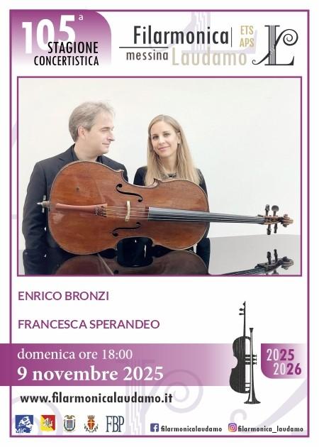 ENRICO BRONZI e FRANCESCA SPERANDEO 
