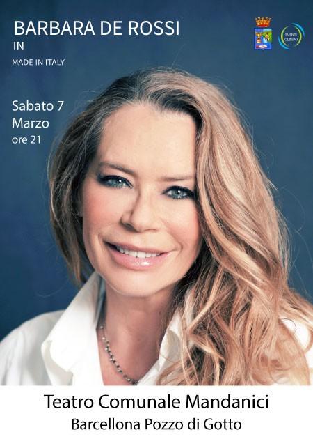 BARBARA DE ROSSI - Made in Italy