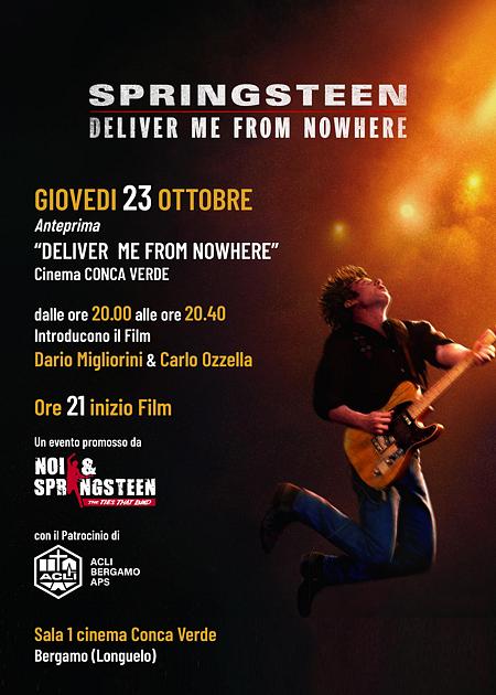SPRINGSTEEN: LIBERAMI DAL NULLA (SPRINGSTEEN: DELIVER ME FROM NOWHERE) - V. O.