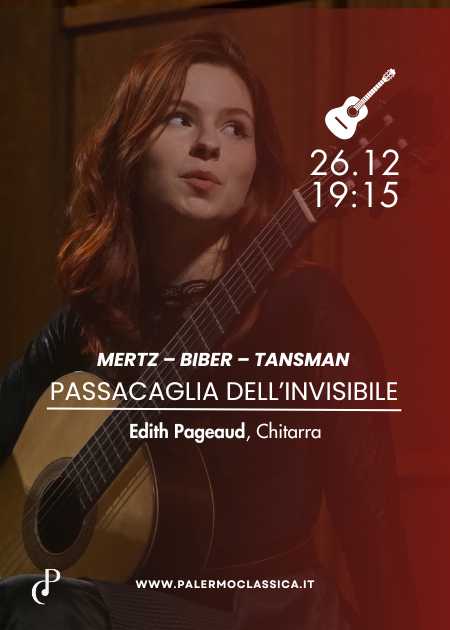 Edith Pageaud Guitar Recital Palermo Classica