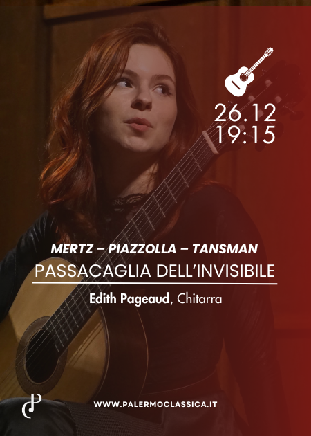 Edith Pageaud Guitar Recital Palermo Classica