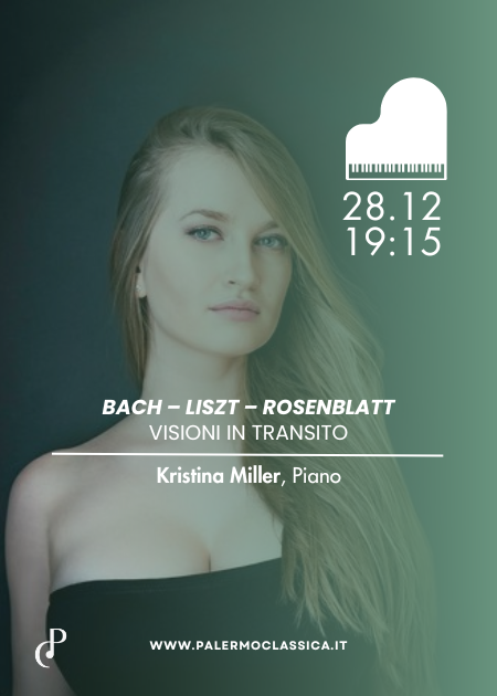 Kristina Miller Piano Recital Palermo Classica