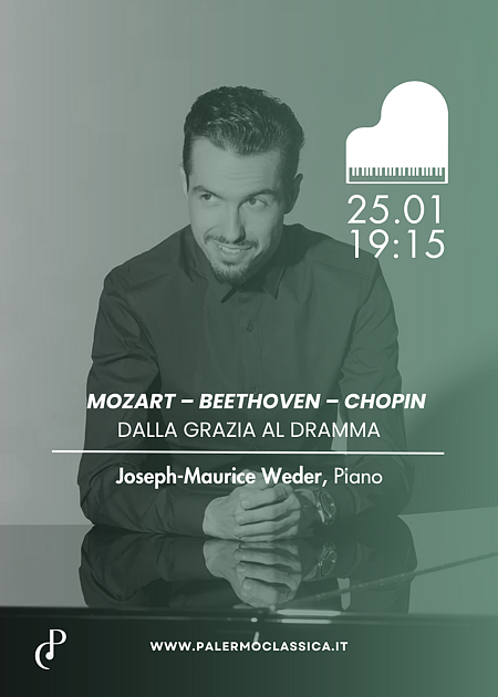 Joseph-Maurice Weder Piano Recital Palermo Classica