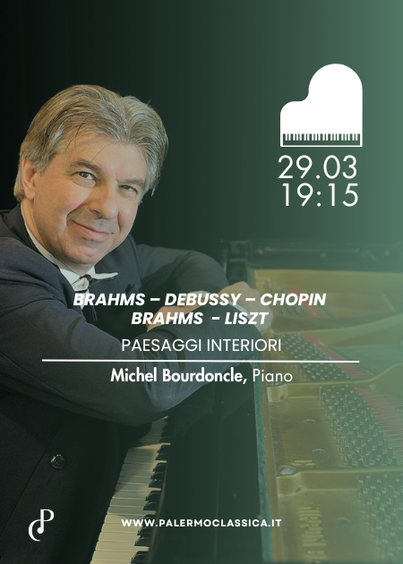 Michel Bourdoncle Piano Recital Palermo Classica
